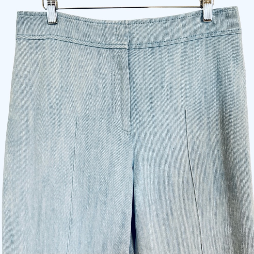 Akris Punto Chieko High-Rise Wide Leg Denim Jeans Women’s Size 8 - Picture 4 of 16